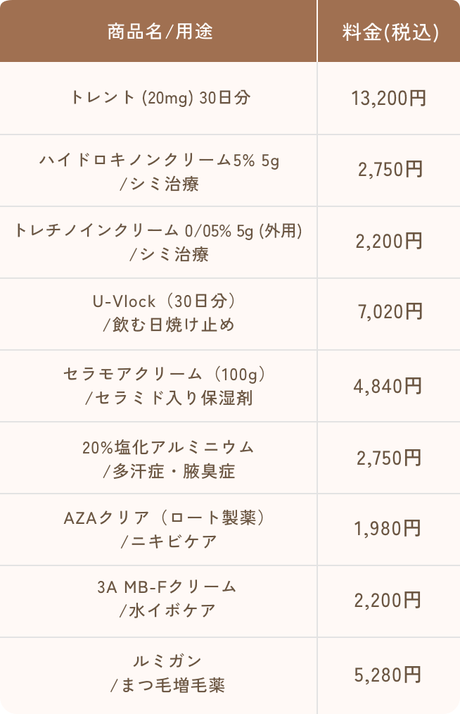 その他 料金